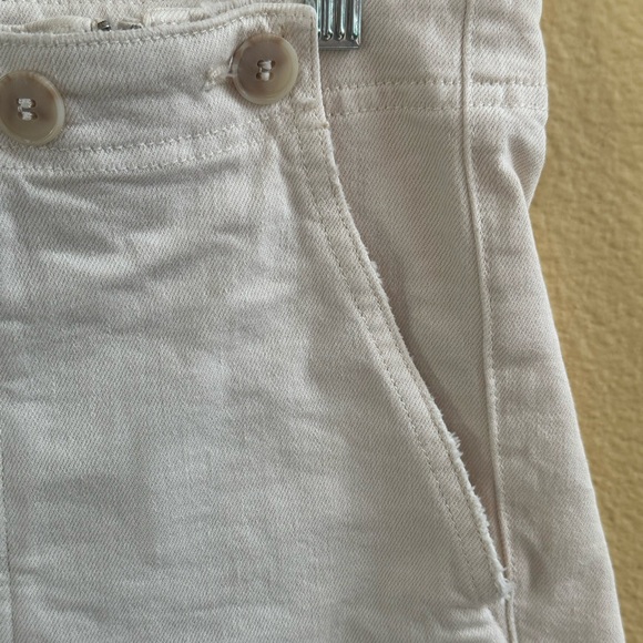 Pilcro Anthropologie “The Kit” Cream Women's Shorts Size 30 Like New! - Picture 7 of 10